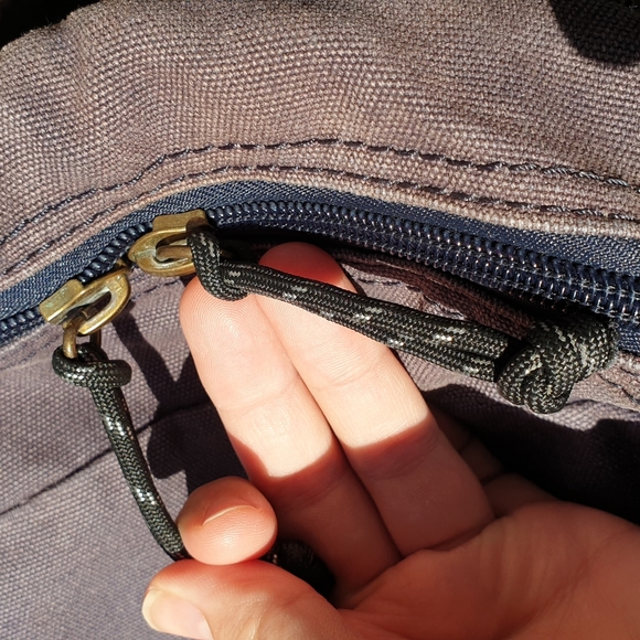 Fossil faded Black Denim Backpack - Picture 5 of 16